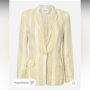FRAME linen blazer